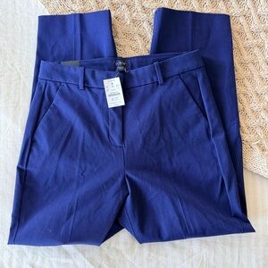 NWT J. Crew Kallie Ankle Pant Blue